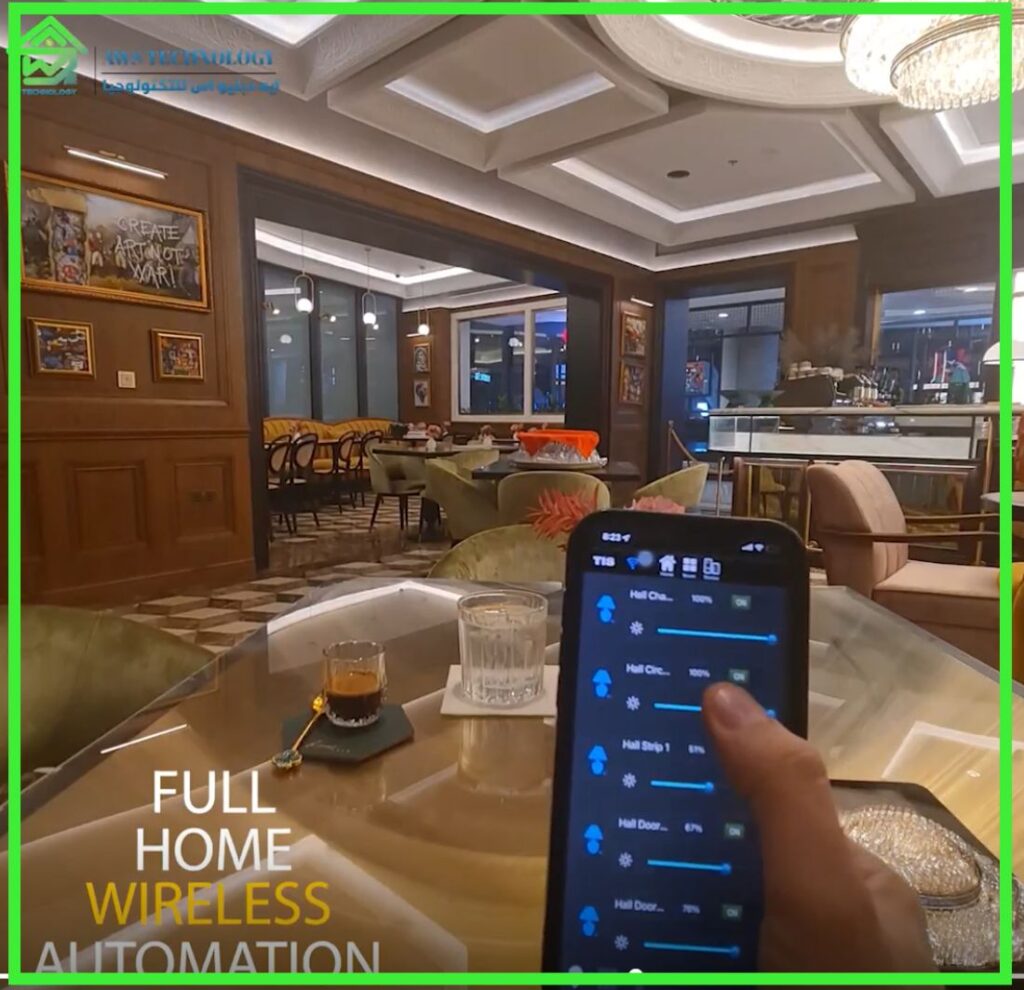 smart system for coffee shop in Dubai